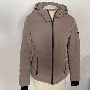 MICHAEL Michael Kors Taupe Puffer Jacket